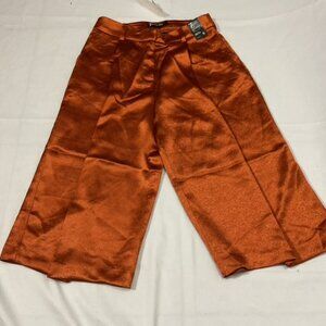 7th Avenue Women's Capris Crop Wide Leg Pant with Front and Back Pockets Size 6